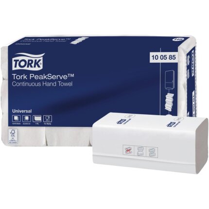 Tork håndklædeark PeakServe H5, 12×410ark