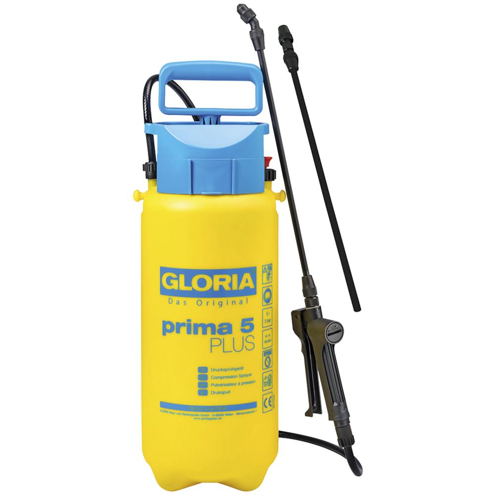 Gloria tryksprøjte Prima 5+ m/forlængerrør Gloria tryksprøjte Prima 5+ m/forlængerrør