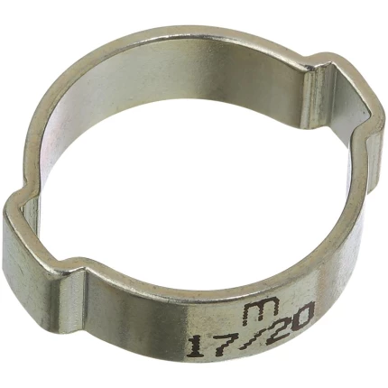 Øreklemme m/2ører galv. 9-11mm