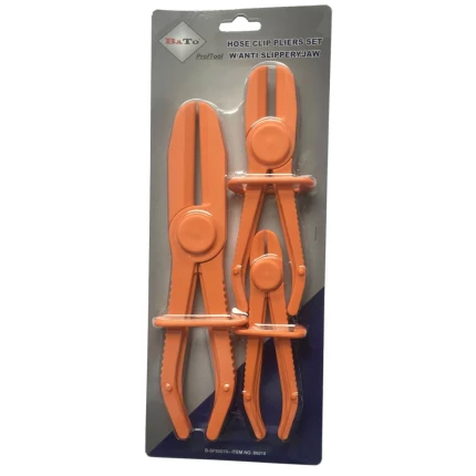 Slangeklemmetænger 155-185-255mm 3stk