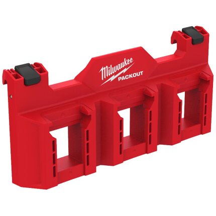 Holder t/3 M12 batterier, sidemontering, Packout