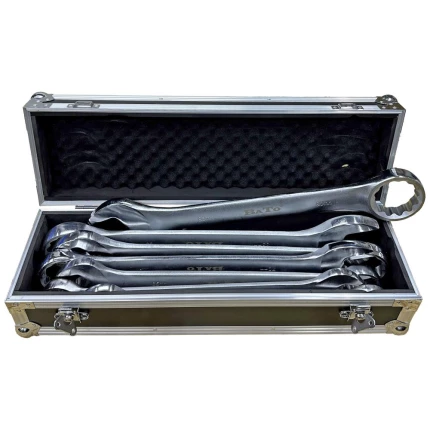 Ringgaffelnøglesæt 55-85mm, 7stk