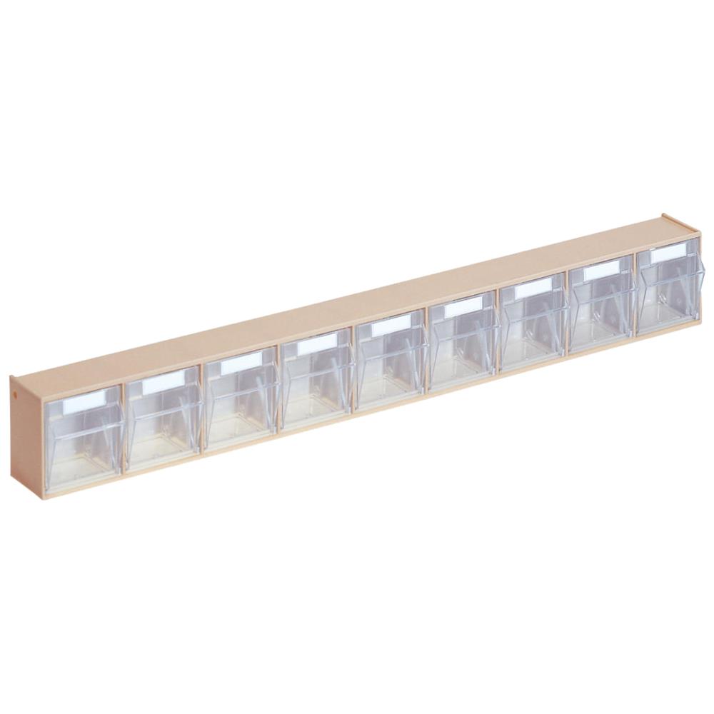 WEZ tiltboks 600×51×77mm, 9 rum, beige WEZ tiltboks 600×51×77mm, 9 rum, beige