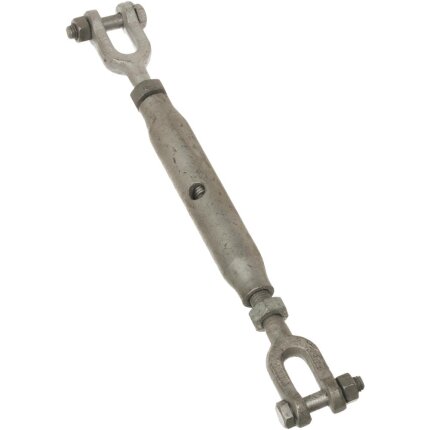 Vantskrue gaffel/gaffel varmgalvaniseret 22mm