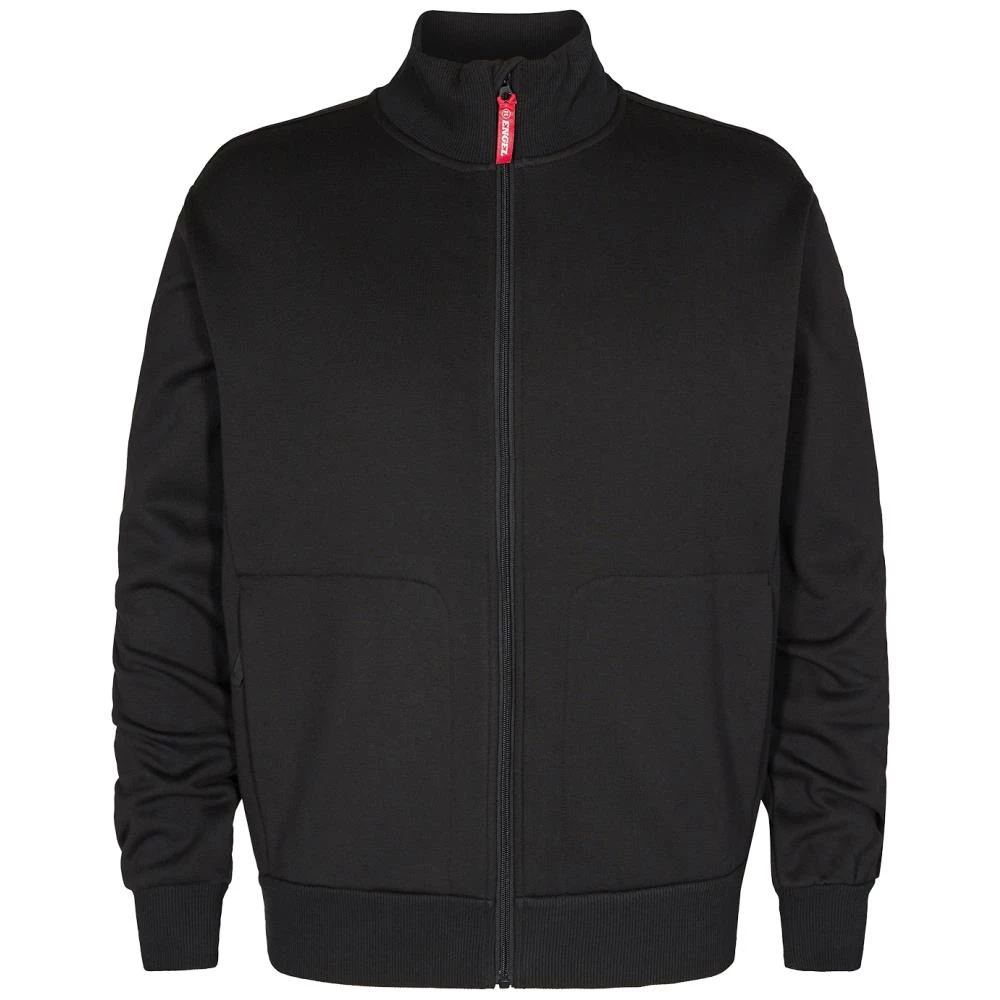 Standard sweatcardigan m/høj krave forest gr. 3XL Standard sweatcardigan m/høj krave forest gr. 3XL