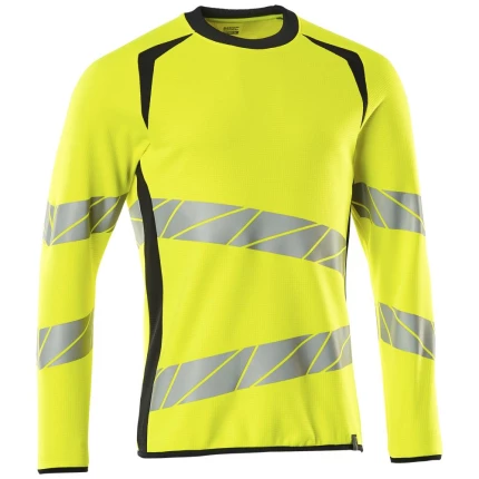 Acc.Safe sweatshirt hi-vis orange/mørk marine 5XL