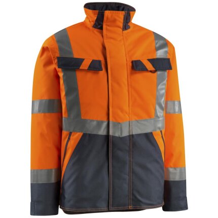 Penrith vinterjakke hi-vis gul/mørk marine 4XL
