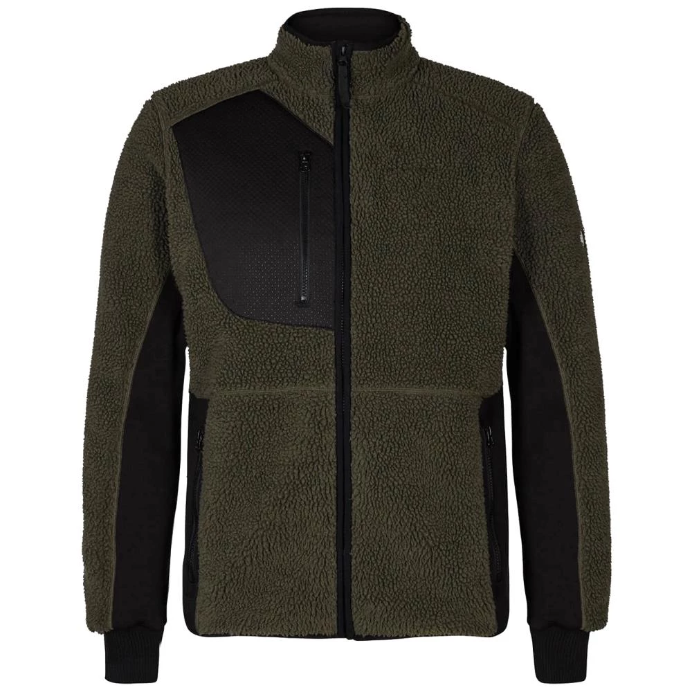 X-treme fiberjakke mokka/sort 3XL X-treme fiberjakke mokka/sort 3XL