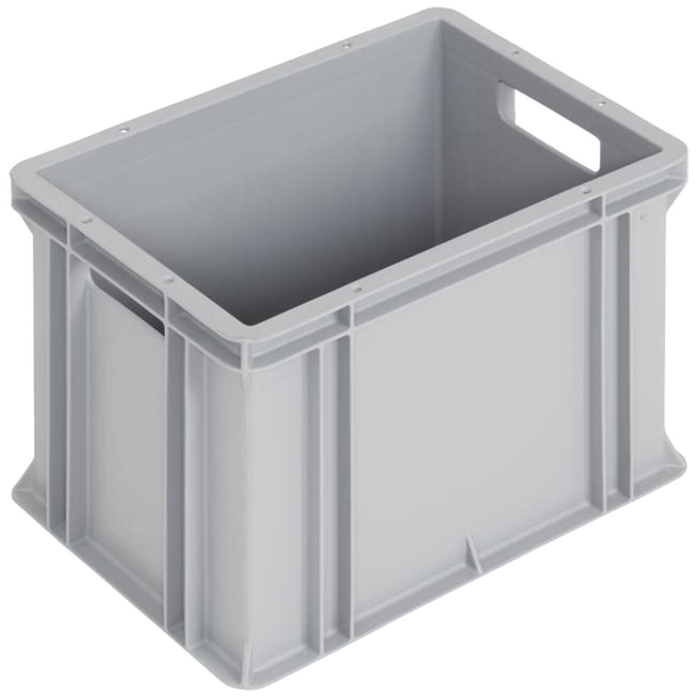 WEZ Logiline eurokasse SG2 grå 400×300×278mm 24,5l WEZ Logiline eurokasse SG2 grå 400×300×278mm 24,5l