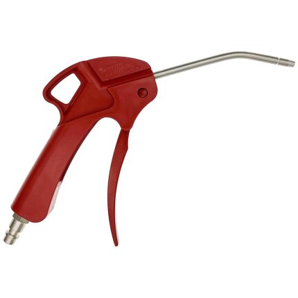 Rectus blæsepistol m/6mm bøjet rør og nippel, rød