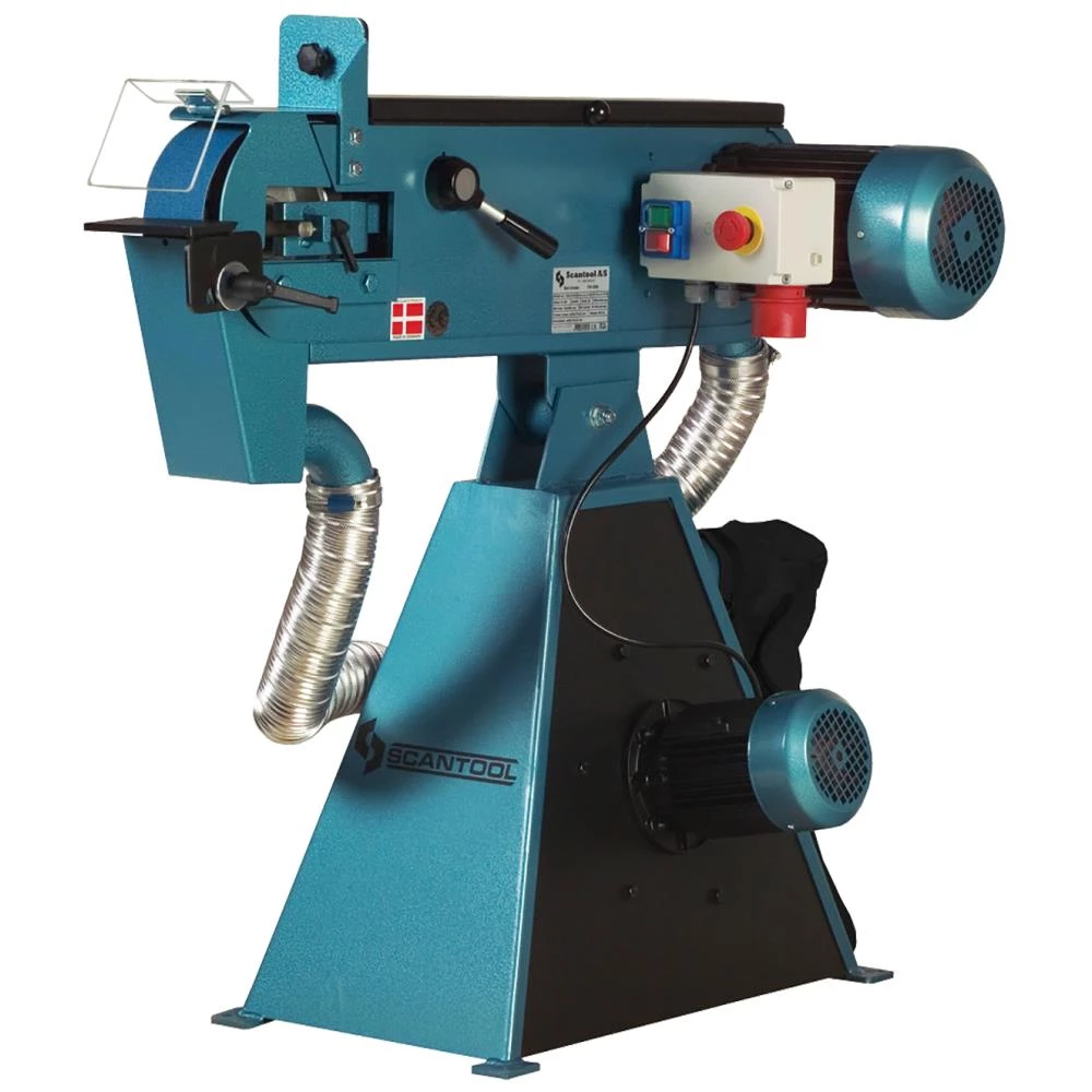 Båndsliber m/sug 4,8hk 75X-2500 Båndsliber m/sug 4,8hk 75X-2500