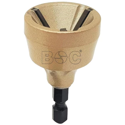 Bohrcraft udv. afgrater 1/4″ 6kt skaft HM+ 3-19mm