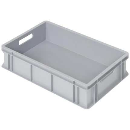 WEZ LogiLine eurokasse SG grå 600×400×145mm 26ltr