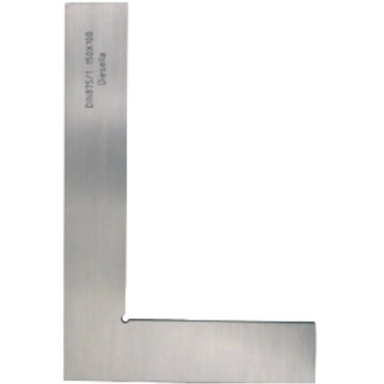 Fladvinkel 90° DIN 875/1 100×70 mm