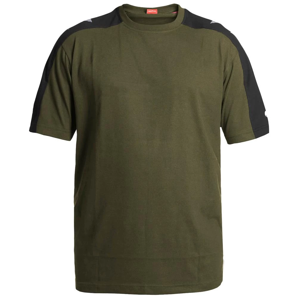 Galaxy T-shirt antracit/tomatrød 6XL Galaxy T-shirt antracit/tomatrød 6XL