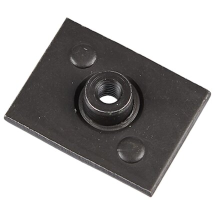 Svejseplade t/enkelt-rørbærer