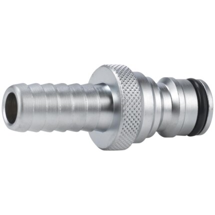 Click 1/2″ koblingsnippel m/1/2″ sl.spids+spændb.