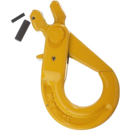 Gaffelsikkerhedskrog kl.8 gul 13mm