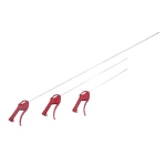 Blæsepistol 8 mm x 1000 mm lige