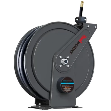 Aut. slangeopruller m/bremse, 20bar 15m, luft