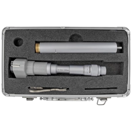 Indv. 3-pkt mikrometer 50-63mm m/forl.+kontrolring