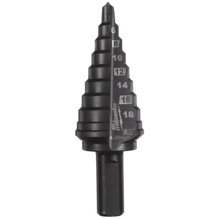 Trinbor kobolt AlCrN-belagt 10 trin 4-20mm