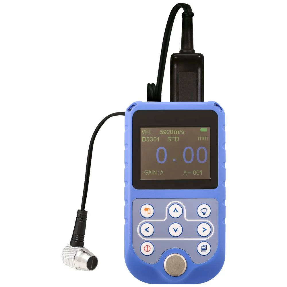 Tykkelsesmåler ultralyd, 3 målemetoder Tykkelsesmåler ultralyd, 3 målemetoder