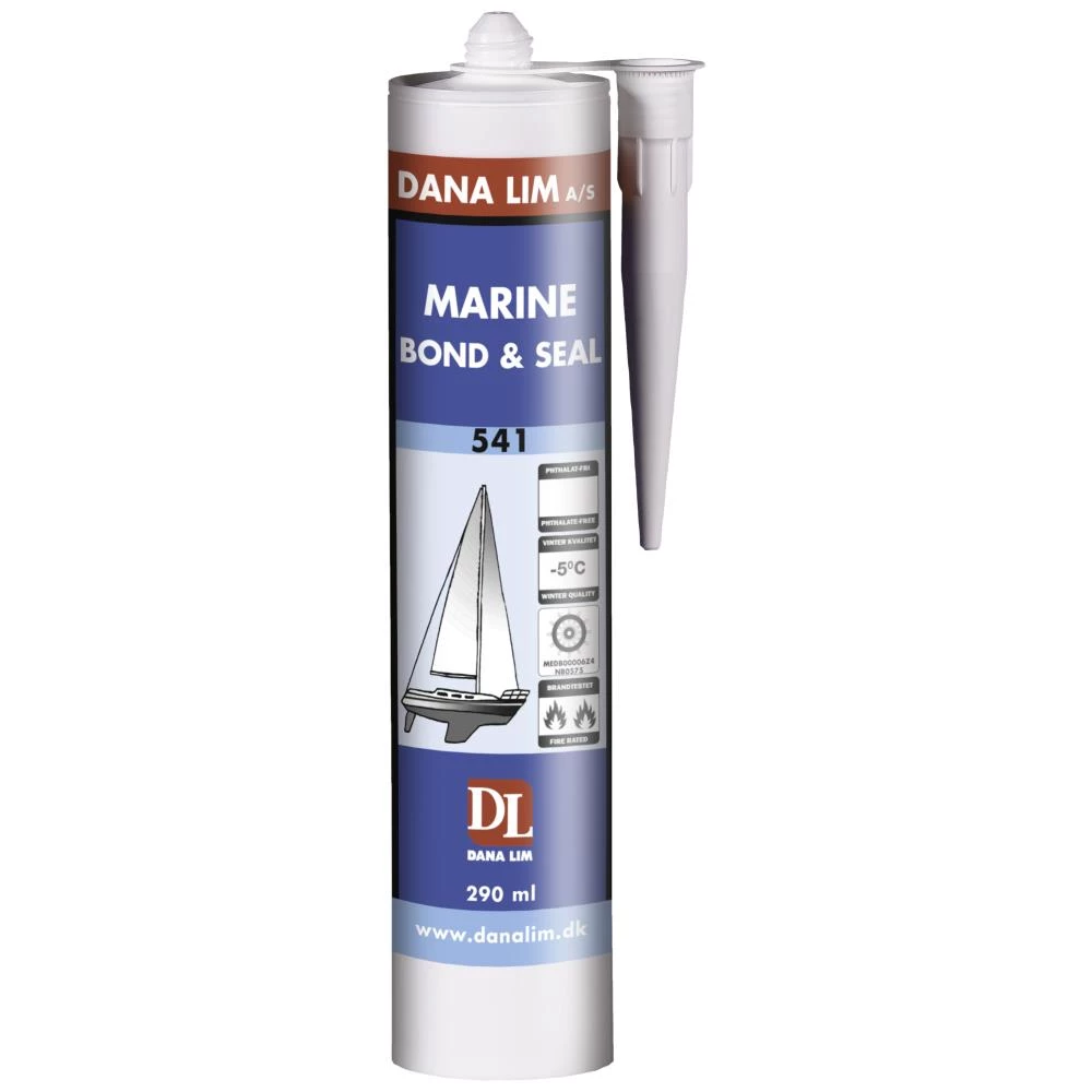 Marine Bond & Seal 541 montagelim hvid 290 ml Marine Bond & Seal 541 montagelim hvid 290 ml