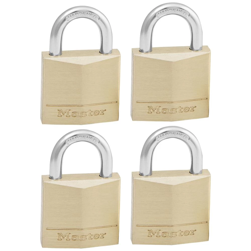 MasterLock hængelås 130EURQNOP 30mm 4 stk MasterLock hængelås 130EURQNOP 30mm 4 stk