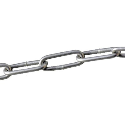 Langleddet kæde DIN763 varmgalv. 5mm
