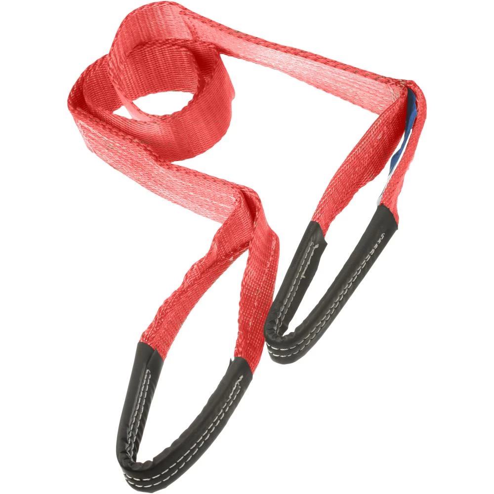 Båndstrop polyester rød 5T 5m Båndstrop polyester rød 5T 5m