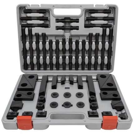 Spændesæt M12×14mm, 58 dele i plastkuffert