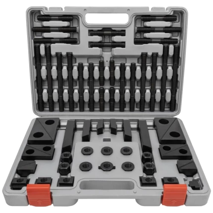 Spændesæt M12×14mm, 58 dele i plastkuffert