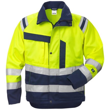 Hi-Vis jakke kl.3 4026 gul/sort 3XL