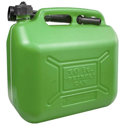 Sprehn benzindunk heavy duty, grøn plast 10ltr