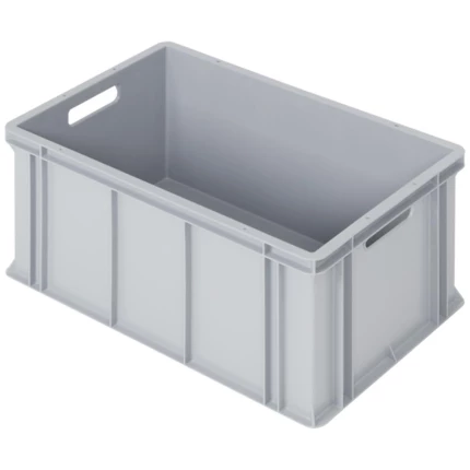 WEZ LogiLine eurokasse SG2 grå 600×400×278mm 53ltr