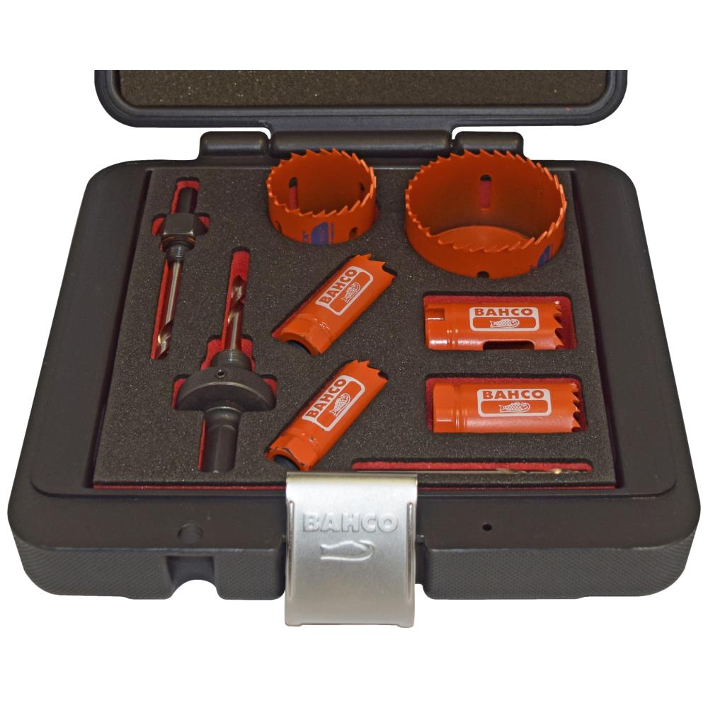 Hulsavsæt v/VVS 3834-SET-63-64 19-64mm, 9 dele Hulsavsæt v/VVS 3834-SET-63-64 19-64mm, 9 dele