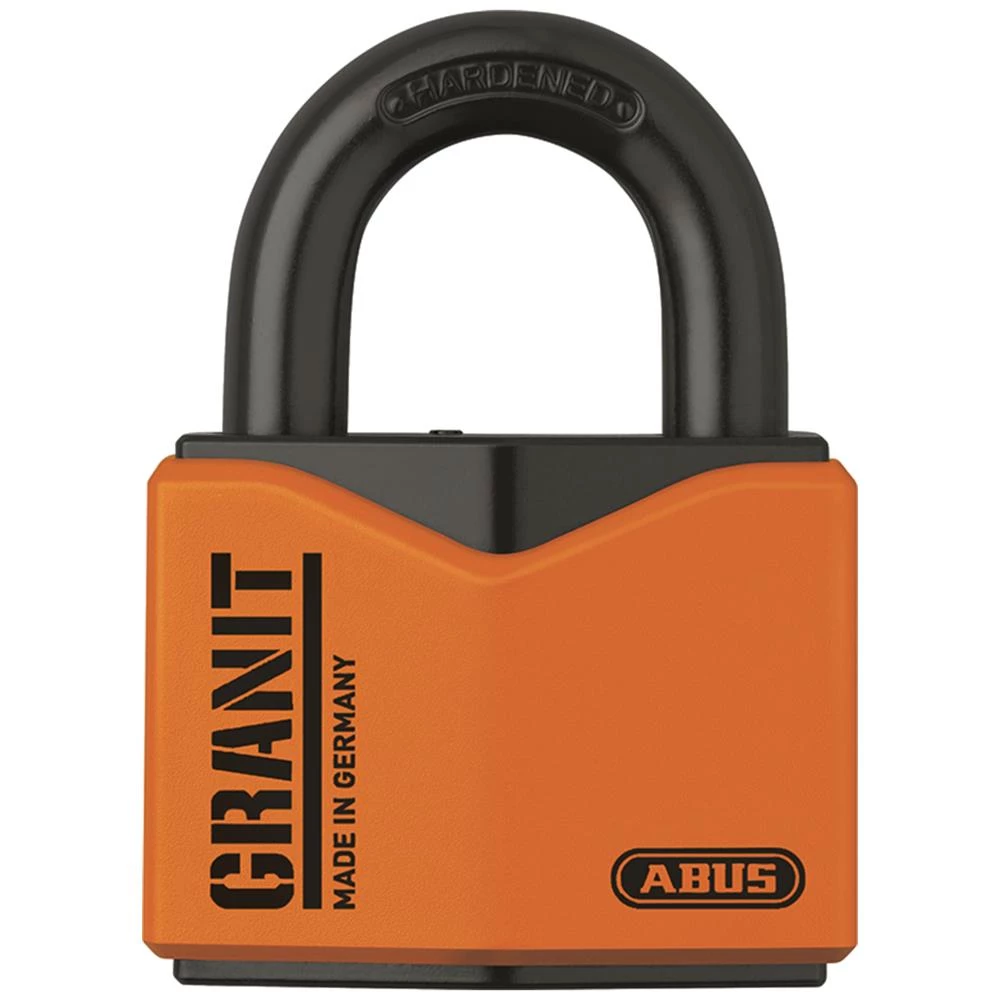 Hængelås 37/55 Granit stål/stål orange Hængelås 37/55 Granit stål/stål orange
