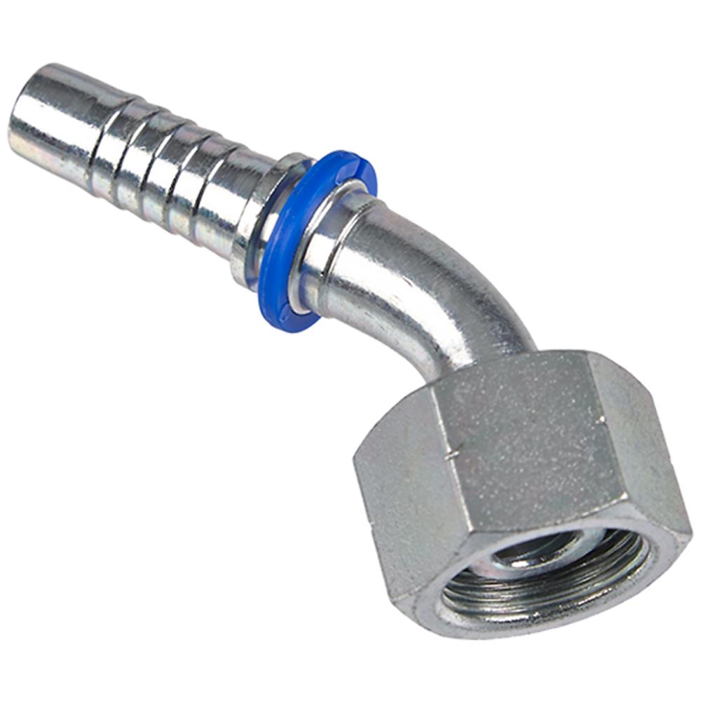 Hydraulisk kobling 45° DFOS4 tommer/metrisk Hydraulisk kobling 45° DFOS4 tommer/metrisk