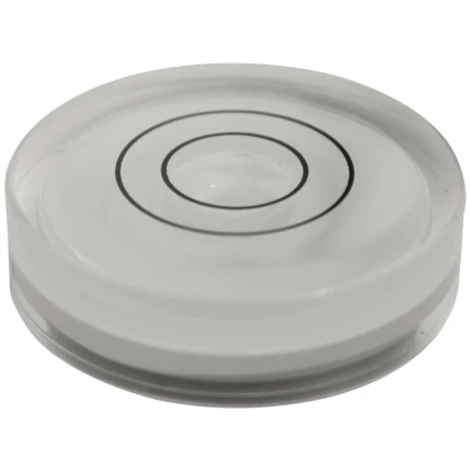 Dåselibelle ø40mm, akrylglas, højde 10mm