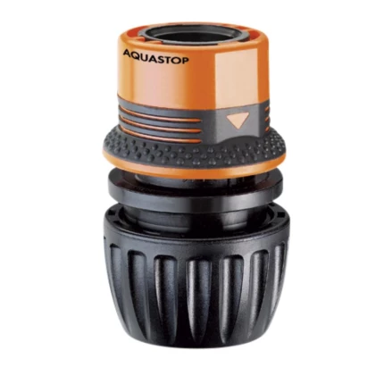 Claber Ergogrip kobling m/vandstop 1/2-3/4″