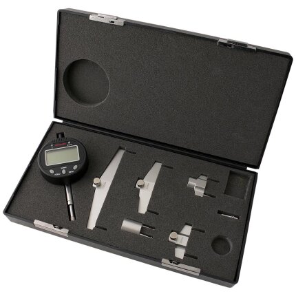 Digital radiusmåler 5-700×0,01mm, indv./udv.