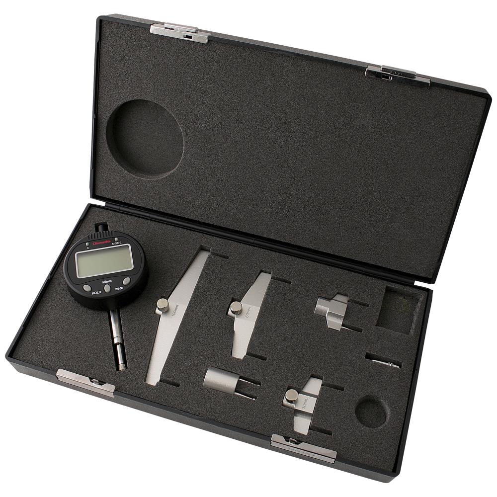 Digital radiusmåler 5-700×0,01mm, indv./udv. Digital radiusmåler 5-700×0,01mm, indv./udv.