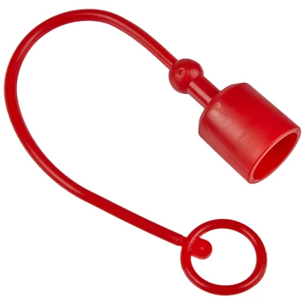 Hydraulisk støvhætte t/lynkobling han tomme