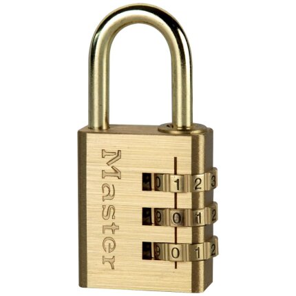 MasterLock kodelås messing