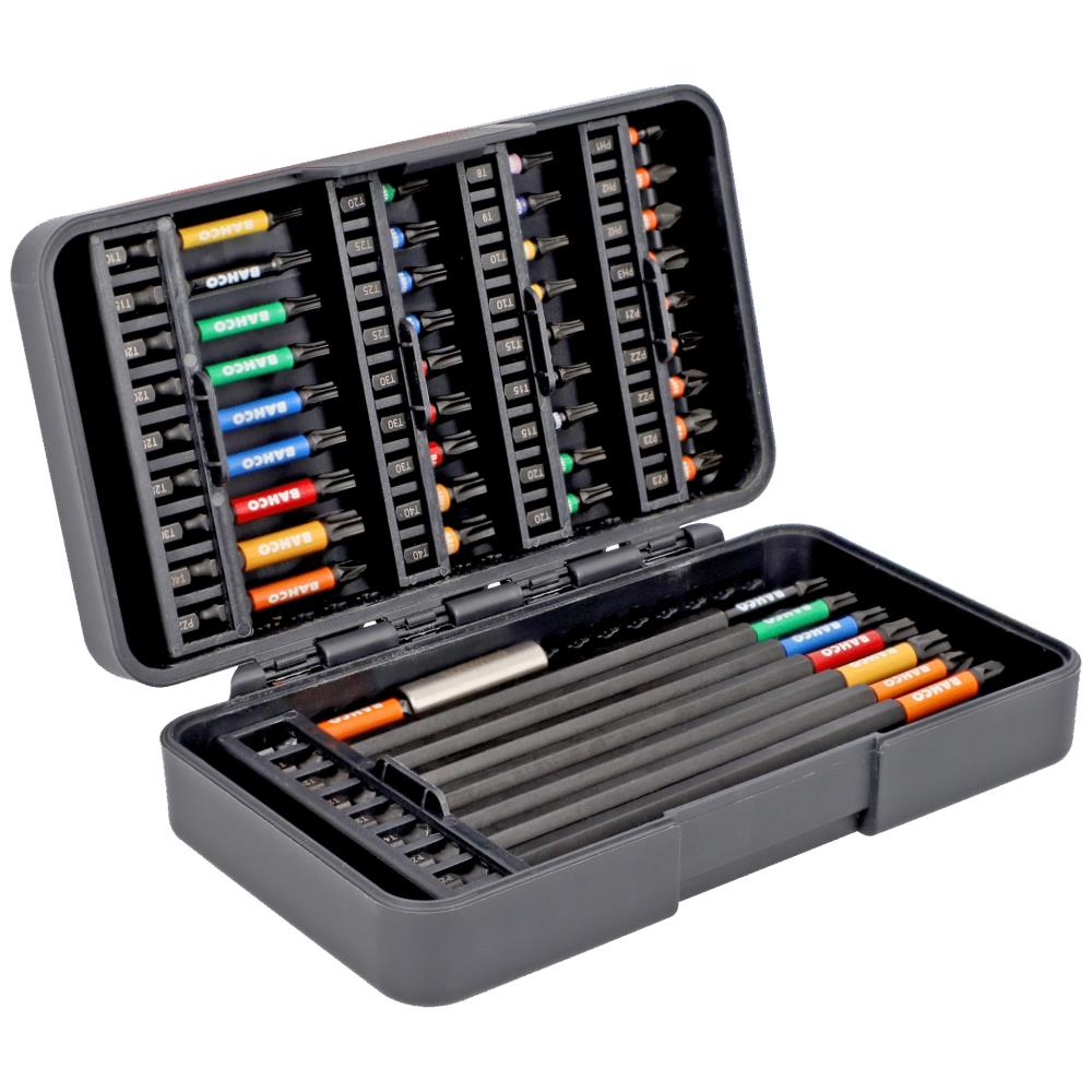 Slagbitsæt 1/4″ 6kt 66IM/44C-1, 44 dele Slagbitsæt 1/4″ 6kt 66IM/44C-1, 44 dele