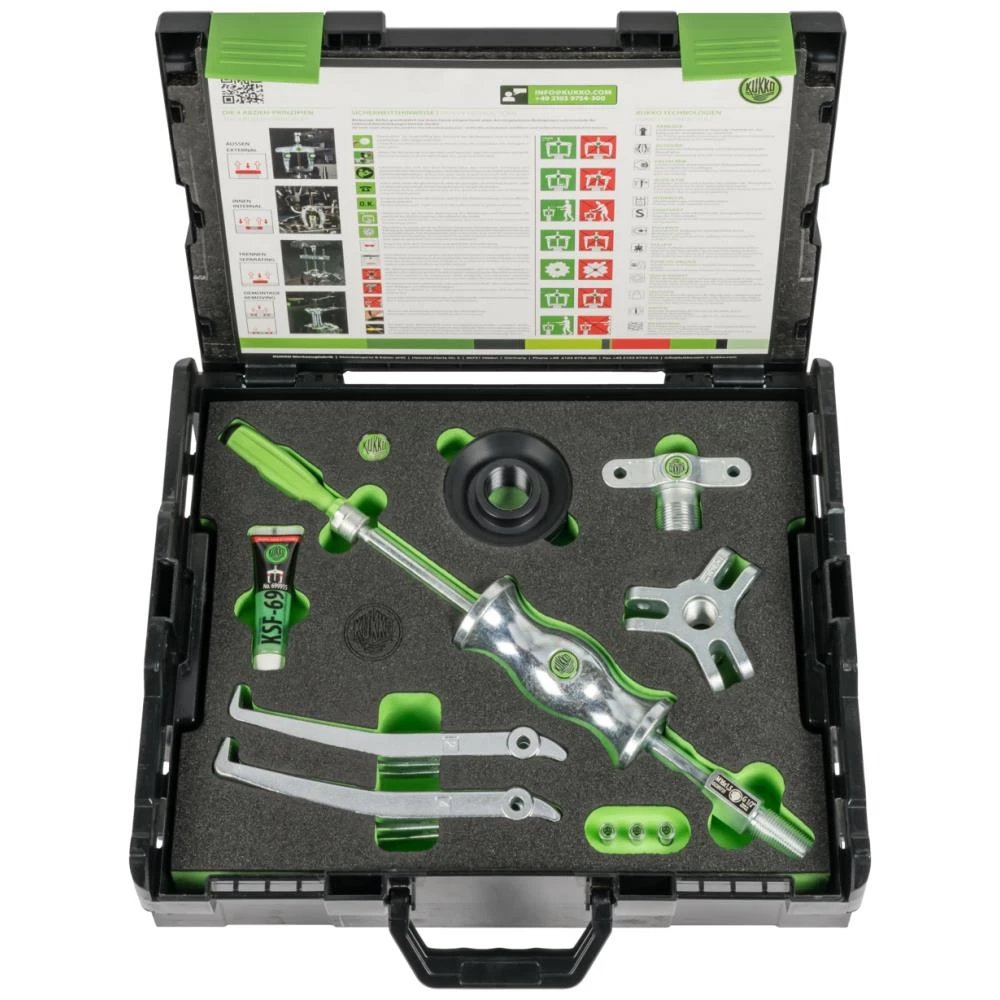 Universalaftrækkersæt K-220 m/glidehammer 0-150mm Universalaftrækkersæt K-220 m/glidehammer 0-150mm