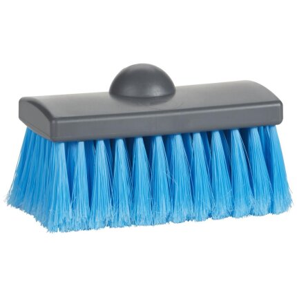 Vikan vaskebørste m/vandgennemløb 150mm blå