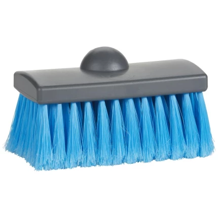 Vikan vaskebørste m/vandgennemløb 150mm blå
