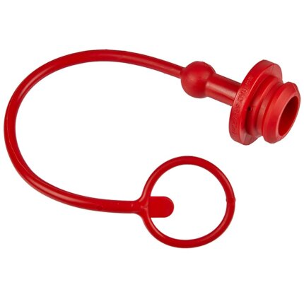 Hydraulisk støvprop t/lynkobling hun tomme